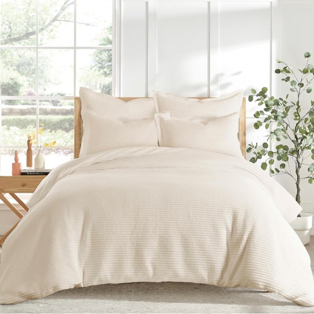 Cloud Waffle Comforter Set - Levtex Home: Full/Queen
